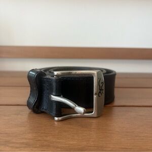 Browning Genuine Leather Brown Belt with Silver Buckle 20011/001 40/100